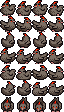 Void Chicken sprite sheet